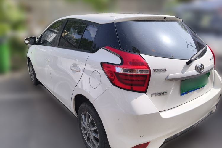 Used Toyota YARiS L Zhi Xuan 2016 Revised 1.3E Manual – Charming Edition Rear Left 45 Deg