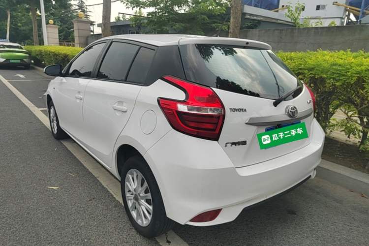 Used Toyota YARiS L Zhi Xuan 2016 Revised 1.5E CVT Charming Edition Rear Left 45 Deg