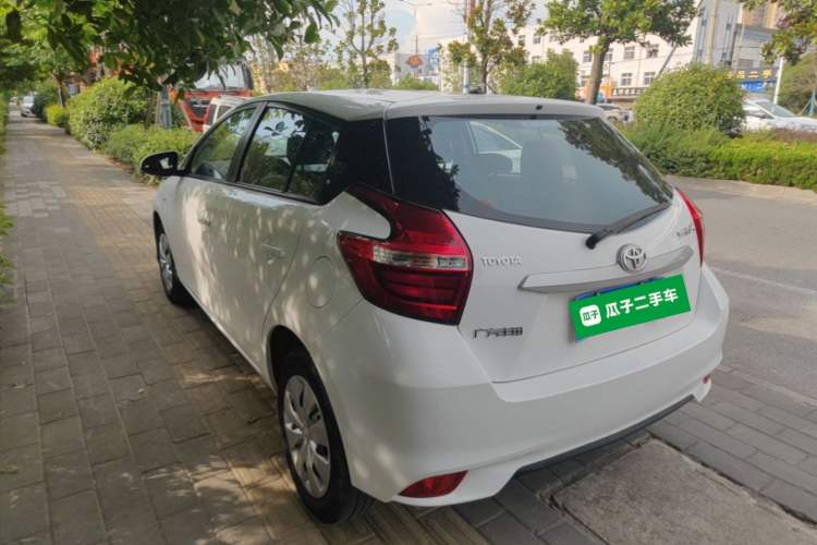 Used Toyota YARiS L Zhi Xuan 2016 Revised 1.5E CVT Charming Edition Rear Left 45 Deg