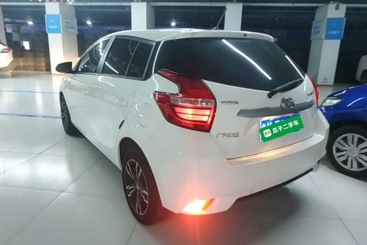 Used Toyota YARiS L Zhi Xuan 2016 Revised 1.5E CVT Charming Edition Rear Left 45 Deg