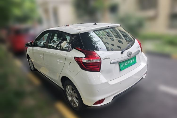 Used Toyota YARiS L Zhi Xuan 2016 Revised Version 1.5G CVT with Dynamic Sunroof Rear Left 45 Deg