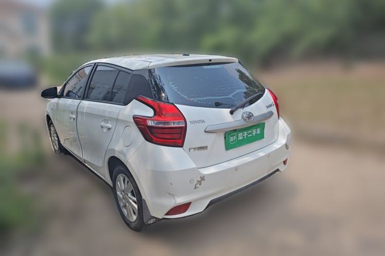 Used Toyota YARiS L Zhi Xuan 2016 Revised 1.5E CVT Charming Edition Rear Left 45 Deg
