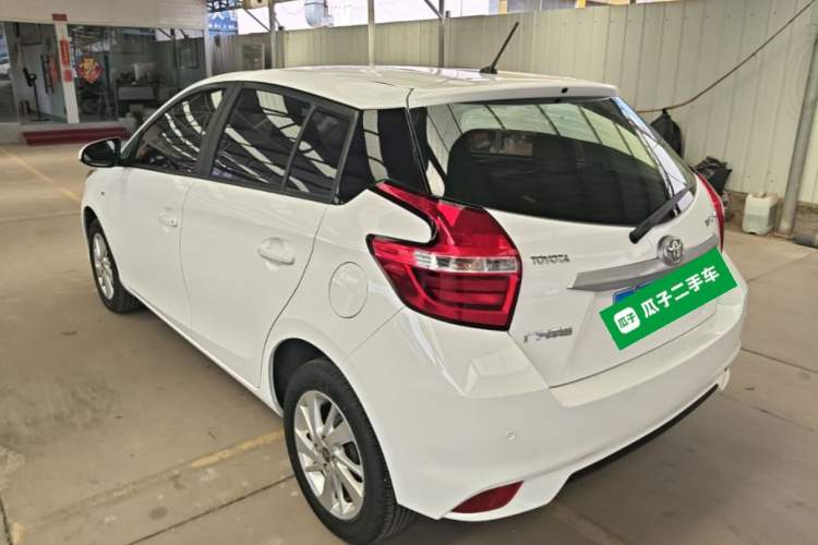 Used Toyota YARiS L Zhi Xuan 2016 Revised Version 1.5G CVT with Dynamic Sunroof Rear Left 45 Deg