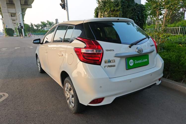 Used Toyota YARiS L Zhi Xuan 2016 Revised 1.3E Manual – Charming Edition Rear Left 45 Deg