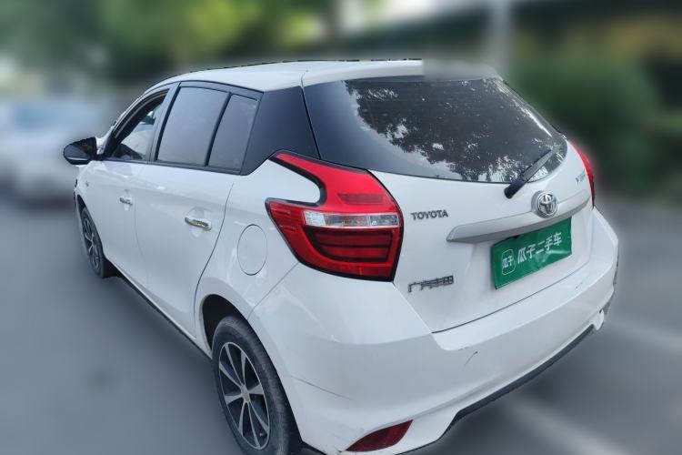 Used Toyota YARiS L Zhi Xuan 2016 Revised Version 1.3L Manual – Dynamic Edition Rear Left 45 Deg
