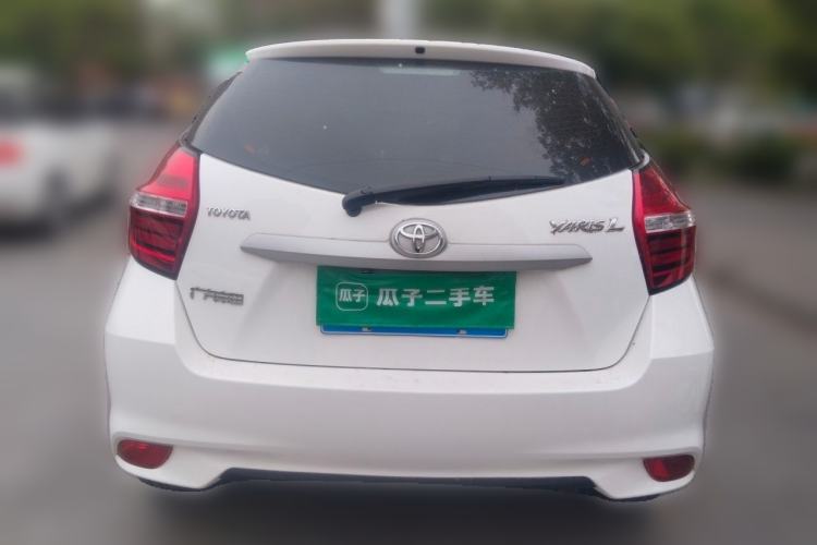 Used Toyota YARiS L Zhi Xuan 2016 Revised 1.5E CVT Charming Edition Rear