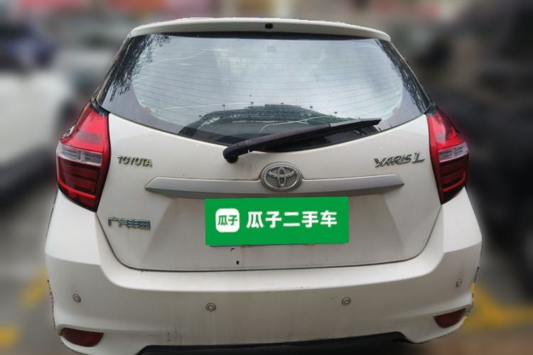Used Toyota YARiS L Zhi Xuan 2016 Revised 1.5E CVT Charming Edition Rear