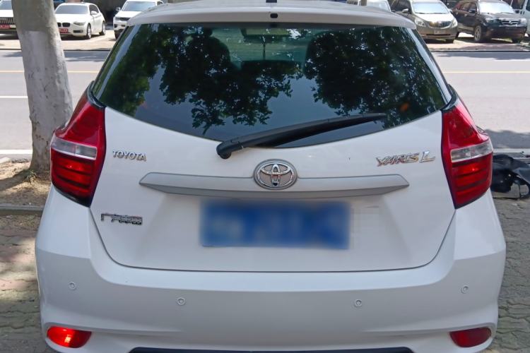 Used Toyota YARiS L Zhi Xuan 2016 Revised Version 1.5G CVT with Dynamic Sunroof Rear