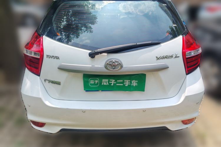Used Toyota YARiS L Zhi Xuan 2016 Revised 1.5E CVT Charming Edition Rear