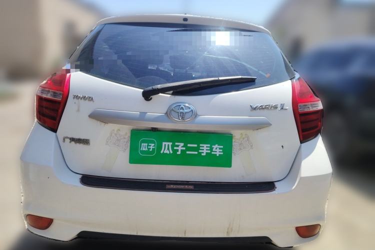 Used Toyota YARiS L Zhi Xuan 2016 Revised 1.5E CVT Charming Edition Rear