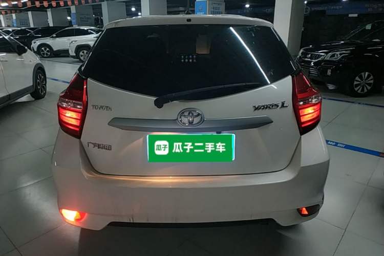 Used Toyota YARiS L Zhi Xuan 2016 Revised 1.5E CVT Charming Edition Rear