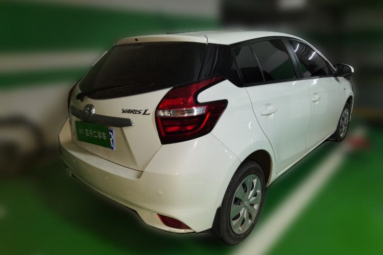 Used Toyota YARiS L Zhi Xuan 2016 Revised 1.5E CVT Charming Edition Rear Right 45 Deg