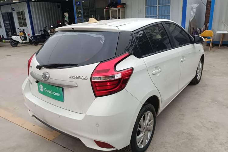 Used Toyota YARiS L Zhi Xuan 2016 Revised 1.5E CVT Charming Edition Rear Right 45 Deg