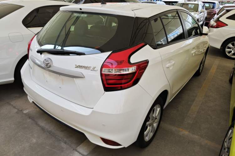 Used Toyota YARiS L Zhi Xuan 2016 Revised 1.5E CVT Charming Edition Rear Right 45 Deg