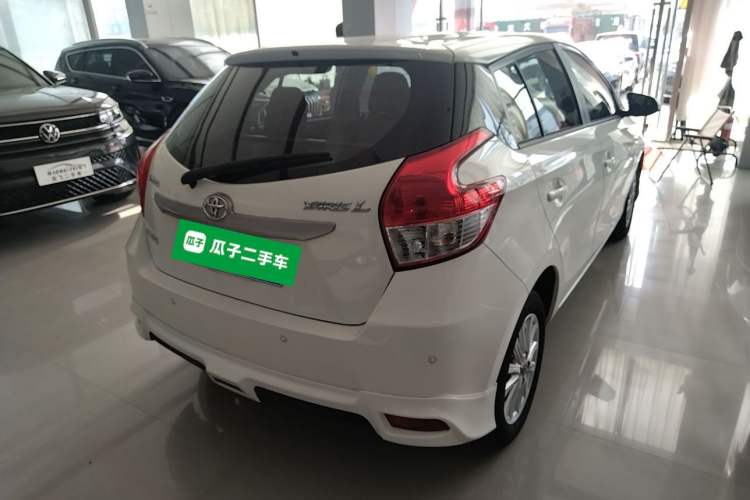 Used Toyota YARiS L Zhi Xuan 2016 1.5E Automatic JingSu Edition Rear Right 45 Deg