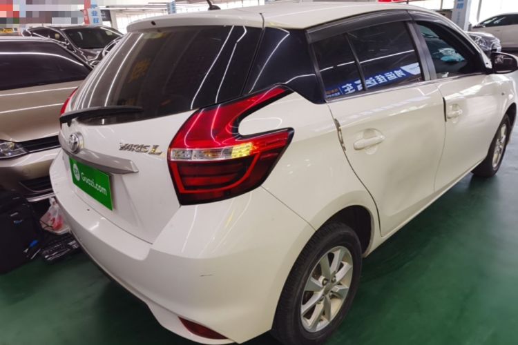Used Toyota YARiS L Zhi Xuan 2016 Revised 1.3E Manual – Charming Edition Rear Right 45 Deg