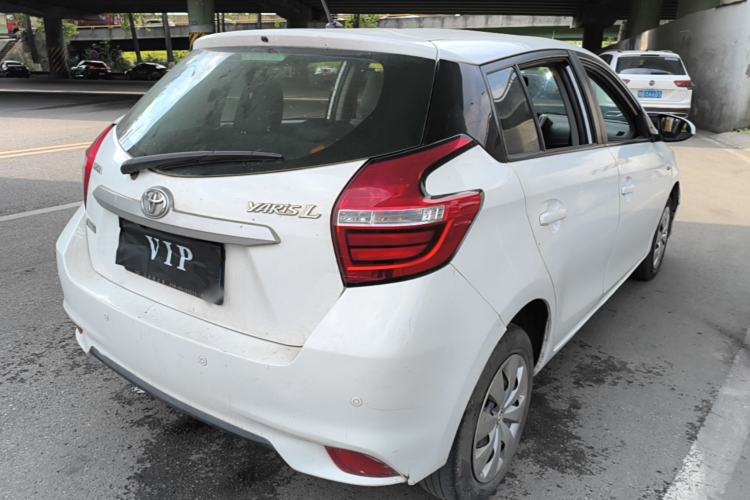 Used Toyota YARiS L Zhi Xuan 2016 Revised 1.5E CVT Charming Edition Rear Right 45 Deg