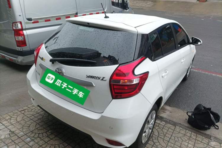 Used Toyota YARiS L Zhi Xuan 2016 Revised 1.5E CVT Charming Edition Rear Right 45 Deg