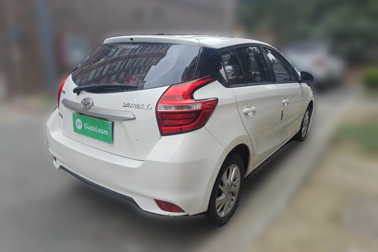 Used Toyota YARiS L Zhi Xuan 2016 Revised 1.5E CVT Charming Edition Rear Right 45 Deg