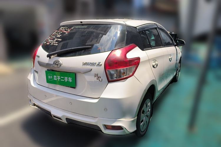 Used Toyota YARiS L Zhi Xuan 2016 1.5E Automatic JingSu Edition Rear Right 45 Deg