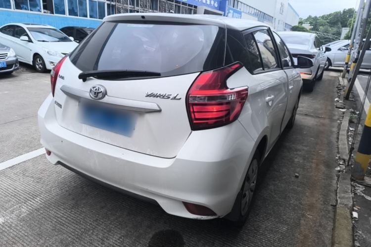 Used Toyota YARiS L Zhi Xuan 2016 Revised 1.5E CVT Charming Edition Rear Right 45 Deg