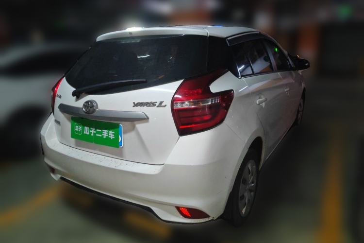Used Toyota YARiS L Zhi Xuan 2016 Revised 1.5E CVT Charming Edition Rear Right 45 Deg