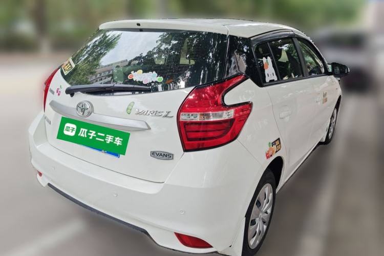 Used Toyota YARiS L Zhi Xuan 2016 Revised 1.5E CVT Charming Edition Rear Right 45 Deg