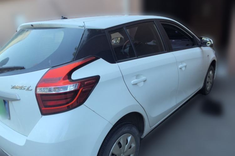 Used Toyota YARiS L Zhi Xuan 2016 Revised 1.3E Manual – Charming Edition Rear Right 45 Deg
