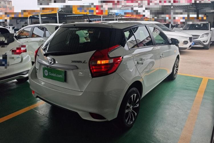 Used Toyota YARiS L Zhi Xuan 2016 Revised 1.5E CVT Charming Edition Rear Right 45 Deg