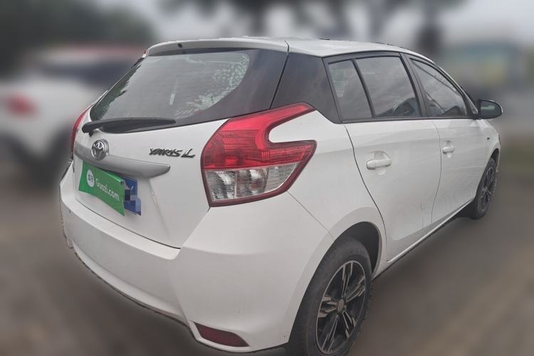 Used Toyota YARiS L Zhi Xuan 2016 1.5E Automatic JingSu Edition Rear Right 45 Deg