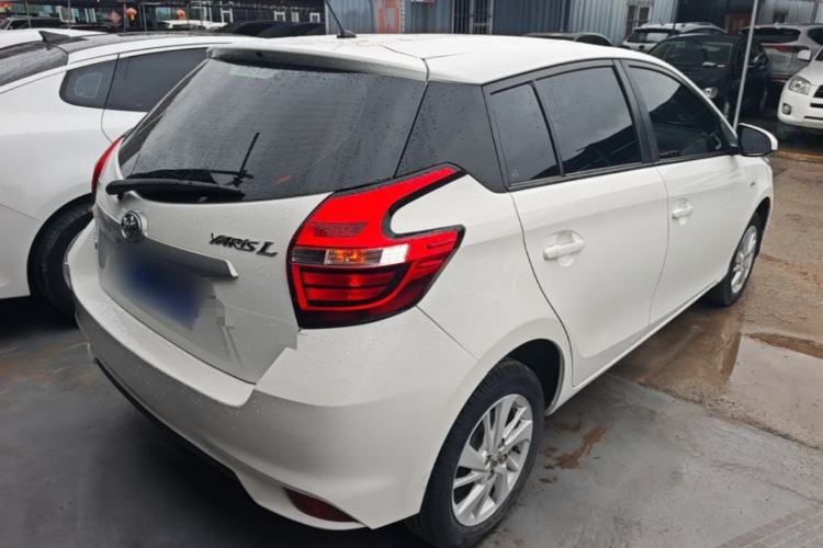 Used Toyota YARiS L Zhi Xuan 2016 Revised 1.5E CVT Charming Edition Rear Right 45 Deg