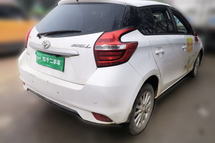 Used Toyota YARiS L Zhi Xuan 2016 Revised 1.5E CVT Charming Edition Rear Right 45 Deg