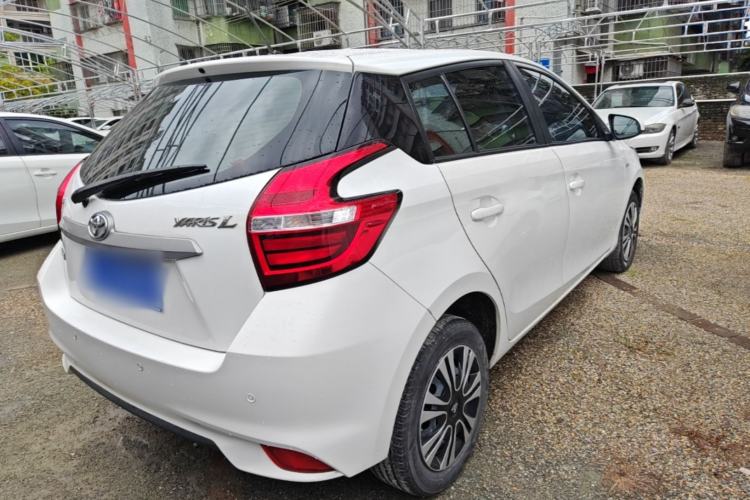 Used Toyota YARiS L Zhi Xuan 2016 Revised 1.5E CVT Charming Edition Rear Right 45 Deg