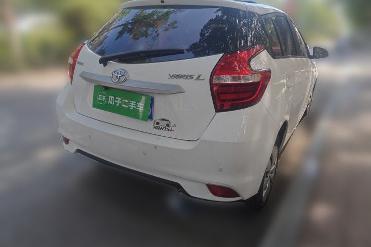 Used Toyota YARiS L Zhi Xuan 2016 Revised 1.5E CVT Charming Edition Rear Right 45 Deg