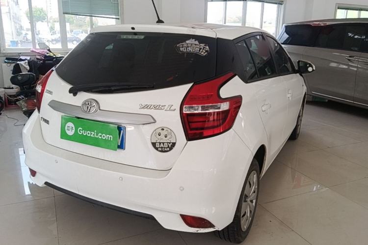 Used Toyota YARiS L Zhi Xuan 2016 Revised 1.5E CVT Charming Edition Rear Right 45 Deg