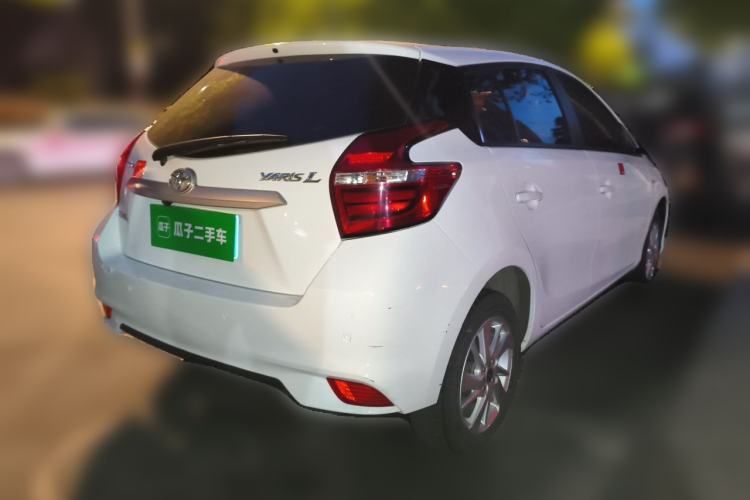 Used Toyota YARiS L Zhi Xuan 2016 Revised 1.5E CVT Charming Edition Rear Right 45 Deg