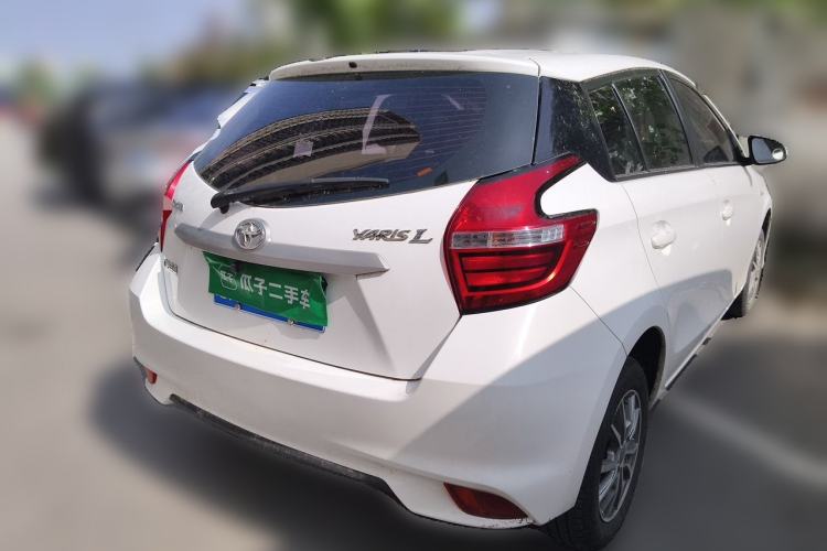 Used Toyota YARiS L Zhi Xuan 2016 Revised 1.3E Manual – Charming Edition Rear Right 45 Deg
