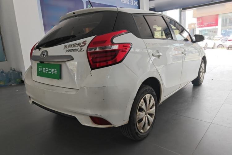 Used Toyota YARiS L Zhi Xuan 2016 Revised 1.5E CVT Charming Edition Rear Right 45 Deg