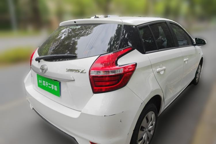 Used Toyota YARiS L Zhi Xuan 2016 Revised 1.5E CVT Charming Edition Rear Right 45 Deg