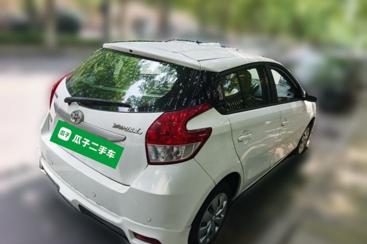 Used Toyota YARiS L Zhi Xuan 2016 1.5E Automatic JingSu Edition Rear Right 45 Deg