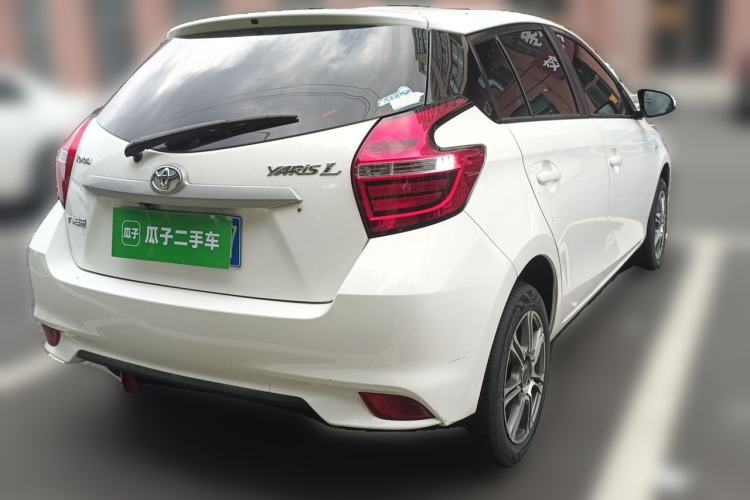 Used Toyota YARiS L Zhi Xuan 2016 Revised 1.5E CVT Charming Edition Rear Right 45 Deg