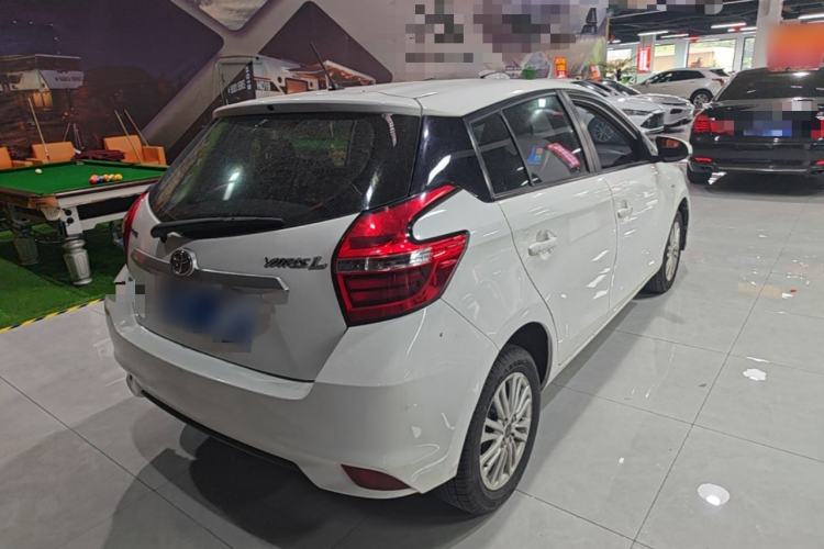 Used Toyota YARiS L Zhi Xuan 2016 Revised 1.5E CVT Charming Edition Rear Right 45 Deg