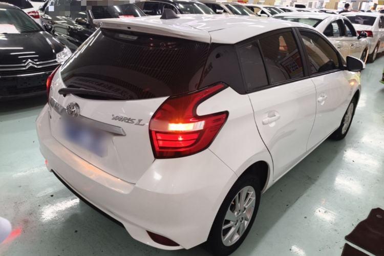 Used Toyota YARiS L Zhi Xuan 2016 Revised 1.5E CVT Charming Edition Rear Right 45 Deg