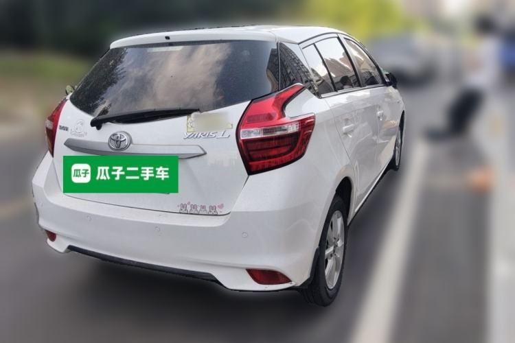 Used Toyota YARiS L Zhi Xuan 2016 Revised 1.5E CVT Charming Edition Rear Right 45 Deg