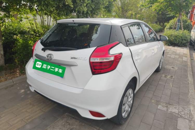 Used Toyota YARiS L Zhi Xuan 2016 Revised 1.5E CVT Charming Edition Rear Right 45 Deg