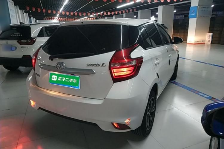 Used Toyota YARiS L Zhi Xuan 2016 Revised 1.5E CVT Charming Edition Rear Right 45 Deg