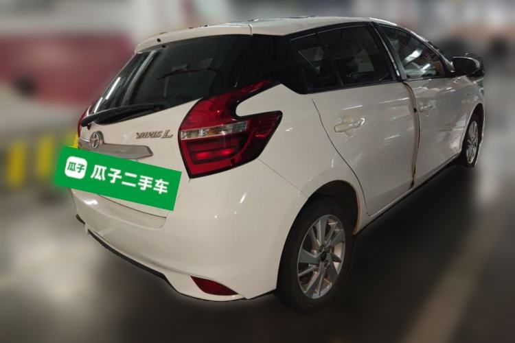 Used Toyota YARiS L Zhi Xuan 2016 Revised Version 1.5G CVT with Dynamic Sunroof Rear Right 45 Deg