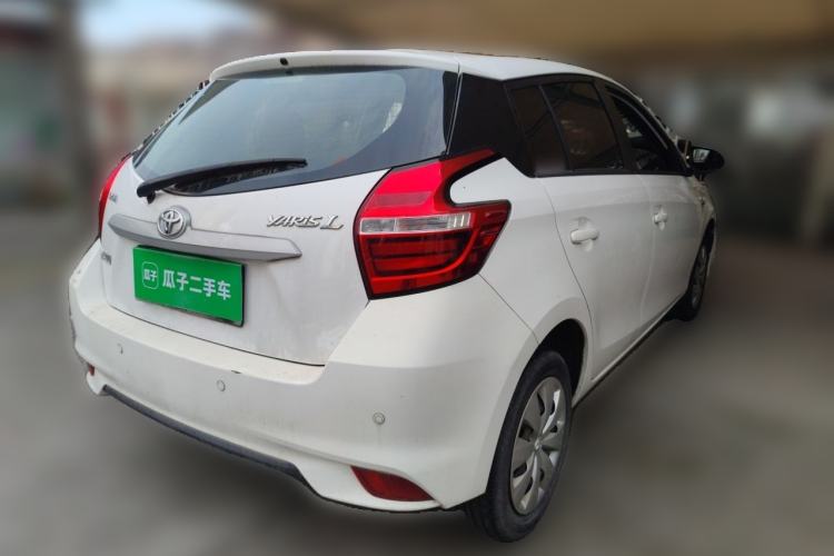 Used Toyota YARiS L Zhi Xuan 2016 Revised 1.5E CVT Charming Edition Rear Right 45 Deg