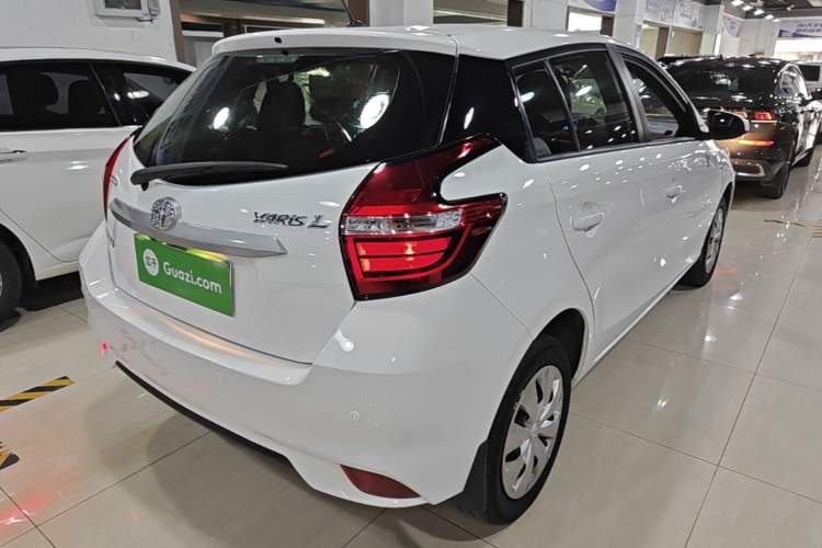 Used Toyota YARiS L Zhi Xuan 2016 Revised 1.5E CVT Charming Edition Rear Right 45 Deg