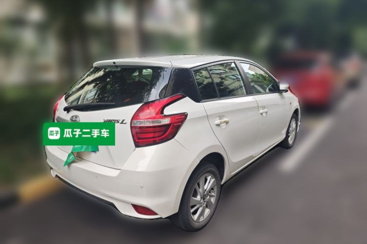 Used Toyota YARiS L Zhi Xuan 2016 Revised Version 1.5G CVT with Dynamic Sunroof Rear Right 45 Deg